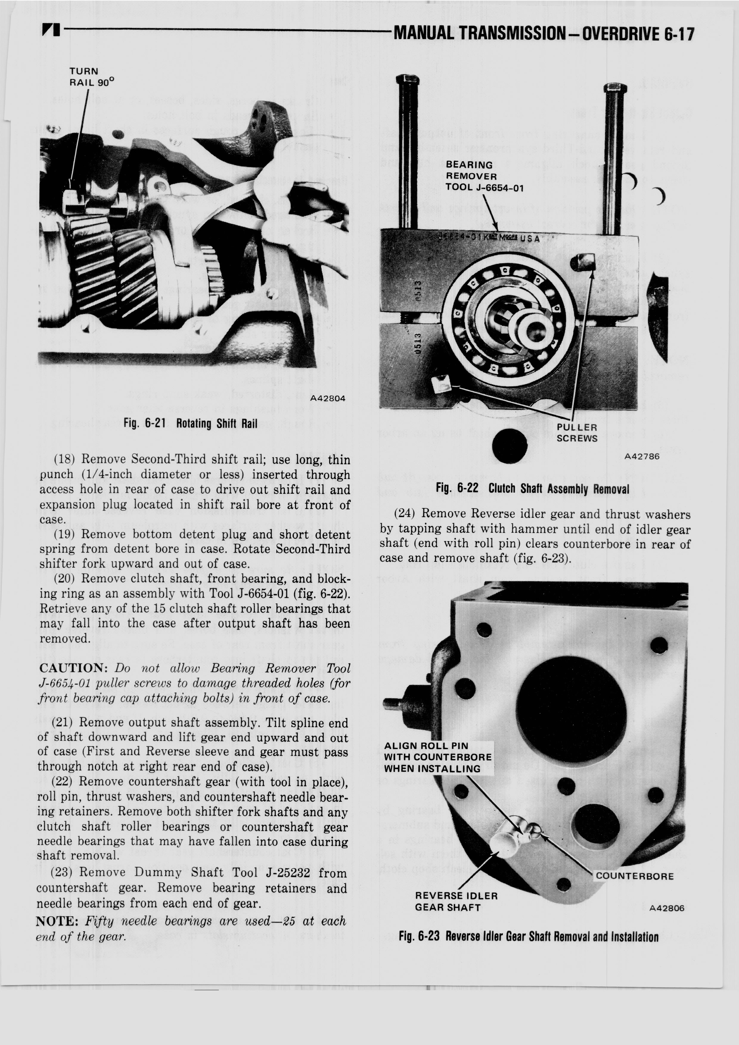 6 Manual TransmissionOverdrive / 1976 AMC Technical Service Manual